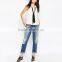 high quality soft sexy fashion ripped jeans women wholesale