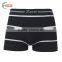 HSZ-0007 Satin Sexy Panties Soft Tough Without Boys Black Underwear With Silver Fiber for Men