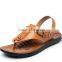 Zm35292a Summer Men Shoe Wholesale Men pu Leather Flip Flop Sandal