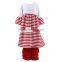2017 Christmas Toddler Boutique Baby Clothes Childrens Boutique Clothing Long Sleeve Dress With Leggings Sets