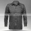 New design men casual shirts stylish round bottom casual man shirt