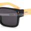 fashion UV400 natural bamboo PC frame sunglasses WPB1034
