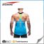 High Quality mens gym Singlet/Mens soft linen heathered muscle stringer tank top/men underwear singlet with round neck