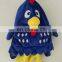 New Custom Plush Animal School Backpack Bag for Kid Fashion Cute Soft Plush Chicken Kids School Bag