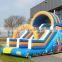HI great quality pvc tarpaulin inflatable stair slide toys, playground giant adult inflatable slide