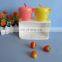 plastic condiment holder/plastic condiment dispenser with 2 pcs