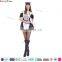 china direct sell cosplay hot sexy french maid costume