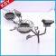 Newest High Quality Mini European Antique Style Metal Bird Cage Candle Lantern Holder
