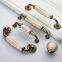 Dali Stone - Grain Ceramic Handle Classic High - Grade European Garden Cabinet Drawer Drawer Door Handle Antique Chinese