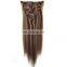 10pcs Yonna Hair Clips in Remy Human Hair Extensions 24 Colors for Women Beauty Hot Sale