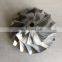 HX82 4048020 UPGRADE 97.50/152.04mm 8+8 Blades Turbo Milling/aluminum 2618 /billet Compressor Wheel
