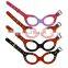 Eyeglass Shaped Pet Collar Leash Training Dog Pulling Rope Pet Neck Chain Pet Supplies