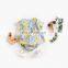 2020 Summer Girl's Sets Flowers Blouses and PP Shorts 2 Pcs Children Baby Sets