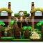 2020 new design forest theme inflatable Monkey park slide for kids
