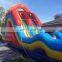 Weird Double Lane Water Slide Inflatable Dry Slide for sale