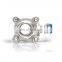 THD stainless steel cf8m 1000wog 3pc type butt weld  Manual Operated ball valve