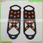 2016 eco-friendly anti-slip Over Shoe Studded Snow Grips Ice Grips Anti Slip Snow Shoes Crampons Cleats 11 studs