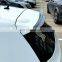 ABS Plastic Glossy Painted Black Rear Window Roof Spoiler Sun Rain Shade Vent Visor Lip For Volkswagen Scirocco 2015 2016+