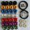 PURPLE JDM QUICK RELEASE FASTENERS FOR BUMPER TRUCK FENDER HATCH LID KIT