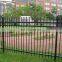 Christmas decorative steel tube picket fence panel