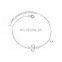 New Arrival Hot Sale Wholesale 925 Sterling Silver Custom Charm Bracelet Women