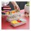 900Ml Healthy Material Lunch Box 3 Layer Wheat Straw Bento Boxes Microwave Dinnerware Food Storage Container Lunchbox