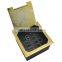 Silver Ac Brushed Golden Metal Power Multi Insert Network Floor Box