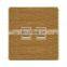 Type 86 UK/EU Standard Double TV Wall Socket Thick Solid Wood Panel Sockets And Switches Electrical 16A