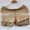 100% Cotton Hot Shorts Fashion Young Lady Knitted Shorts for Summer