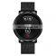 new SKMEI 1490 genuine leather strap stainless steel back water resistant quartz watch for men