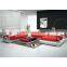 Hot Selling Cheap Modern Fabric Leather Sofa Set Living Room Furniture Fabric U Shape Sleeping Sectionals Sofas