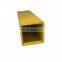 Pultruded Fiberglass Hollow Tubes FRP Composite Plastic Square Rectangular Tube