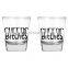 55ml bar borosilicate clear customized logo shot glass cup