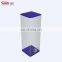 acrylic tall square donation container ,big display area, acrylic ticket box