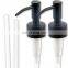 Hot Sale glass hand pump bottle Soap Zinc Shower Clear Lotion Bottle Pump For Hand Gel With High Quality