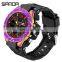 SANDA 739-6008-6024 Luxury Colorful Quartz Watches for Men Waterproof Sport Wristwatch Men Digital Watch