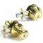 Combo Lock USA Apartment Traditional Entrance Passage Antique Brass Finish Keyed Entry Door Knob Lockset Exterior Combo Locks