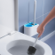 Toilet brush set all corner clean toilet brush household bathroom bathtub rack