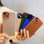 Klein Blue Fine Hole For Apple 13 Pro Mobile Phone Case Packaging Box Angel Eye Stripe Cover Case For Iphone 7 8 X Xr 11 12 14