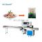 Automatic Frozen chicken pieces wet food  pillow Packing Machine