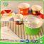 disposable paper ice cream cup/ ice cream bowl with plastic dome lid                        
                                                                                Supplier's Choice