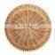 Decorative Woven Set of Three Mini Boho Rattan Wall Baskets WIcker Wall decoration Wholesale Vietnam Supplier