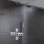 Shower set with multi-funciton shower head rainfall waterfall body jet in 304 stainless steel bathroom shower system