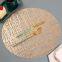 Factory Wholesale New Creative Insulation Pad PVC Place Mats Waterproof Anti Scald Non Slip