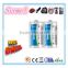 efficient R14 carbon zinc C size batteries