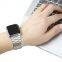 Luxury Smart Replacement Wristband Strap Thin Metal Stainless Steel Mesh Watch Band for iphone IWatch Strap 7 8 49mm 45mm