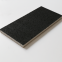 Láminas de techo de fibra mineral acústica de color negro 2x2 para proyectos de cines. Láminas de techo negras con sistema de suspensión