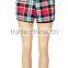 LADY'S PRINTED KNITTED SHORTS