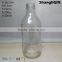 Clear Glassware OEM 10oz Juice Bottles Screw Top