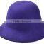 New Arrival Casual Vintage Elegant Lady Women Wide Brim Fedora Real Wool Hat